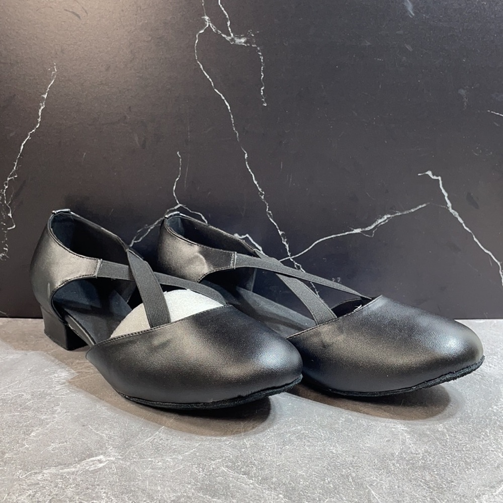 Jig Foo Pumps Dance Shoe Black Size 9.5m